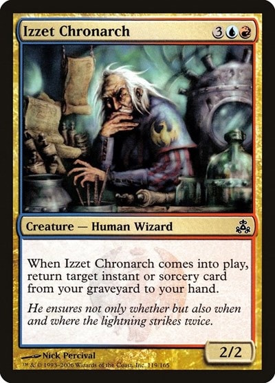 Izzet Chronarch (GPT) #119 Common (Lightly Played) Guildpact Magic: The Gathering: 2006