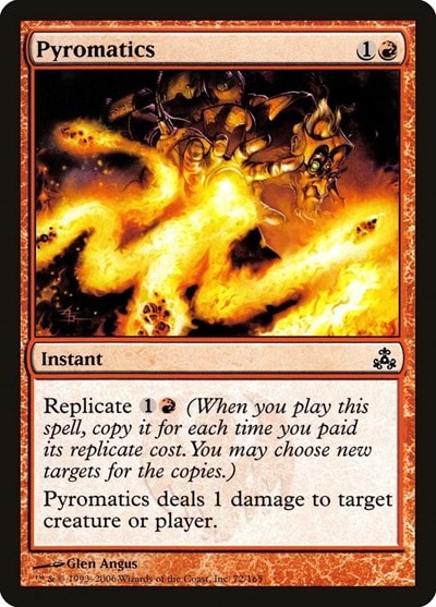 Pyromatics (GPT) #72 Common (Moderately Played) Guildpact Magic: The Gathering: 2006