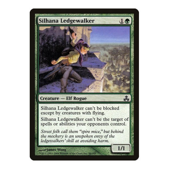 Silhana Ledgewalker (GPT) #94 Common (Heavily Played) Guildpact Magic: The Gathering: 2006