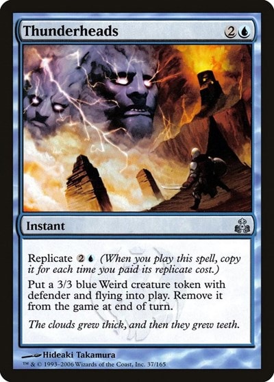 Thunderheads (GPT) #37 Uncommon (Lightly Played) Guildpact Magic: The Gathering: 2006