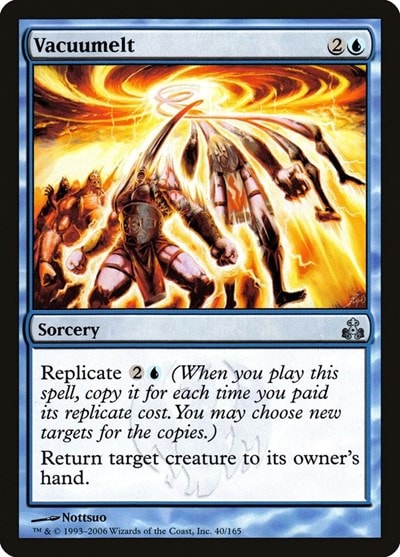Vacuumelt (GPT) #40 Uncommon (Lightly Played) Guildpact Magic: The Gathering: 2006