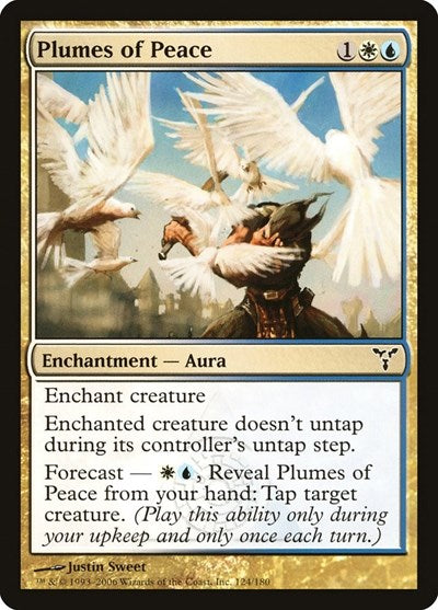 Plumes of Peace (DIS) #124 Common (Lightly Played) Dissension Magic: The Gathering: 2006