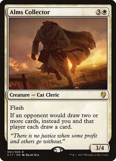 Alms Collector (C17) #1 Rare (Lightly Played) Commander 2017 Magic: The Gathering: 2017