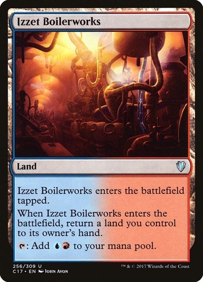 Izzet Boilerworks (C17) #256 Uncommon (Lightly Played) Commander 2017 Magic: The Gathering: 2017