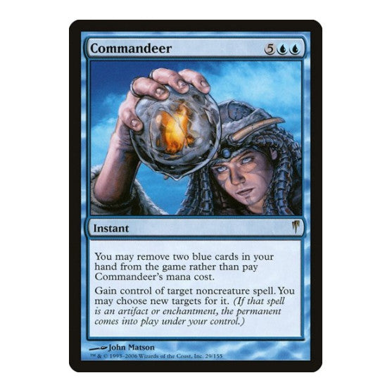 Commandeer (CSP) #29 Rare (Lightly Played) Coldsnap Magic: The Gathering: 2006