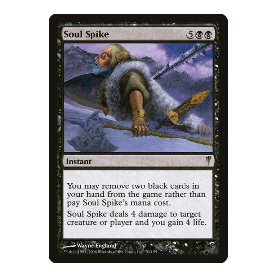 Soul Spike (CSP) #70 Rare (Near Mint) Coldsnap Magic: The Gathering: 2006