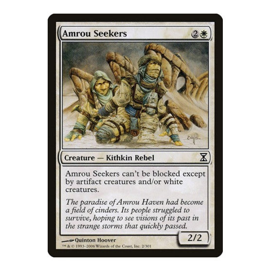 Amrou Seekers (TSP) #2 Common (Lightly Played) Time Spiral Magic: The Gathering: 2006