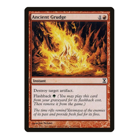 Ancient Grudge (TSP) #143 Common Time Spiral Magic: The Gathering: 2006