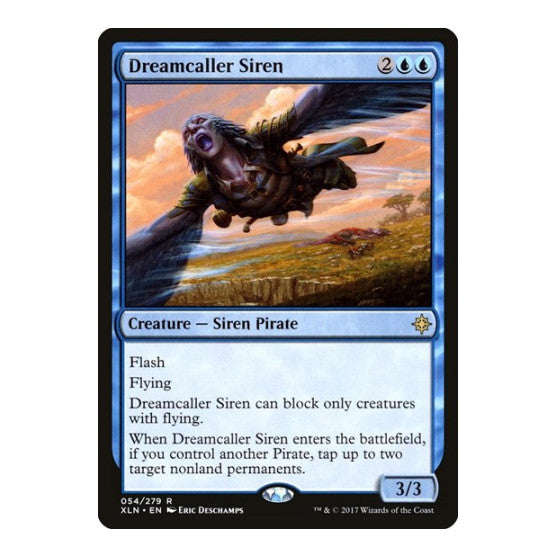 Dreamcaller Siren (XLN) #54 Rare (Lightly Played) Ixalan Magic: The Gathering: 2017