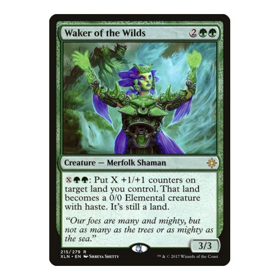Waker of the Wilds (XLN) #215 Rare (Lightly Played) Ixalan Magic: The Gathering: 2017