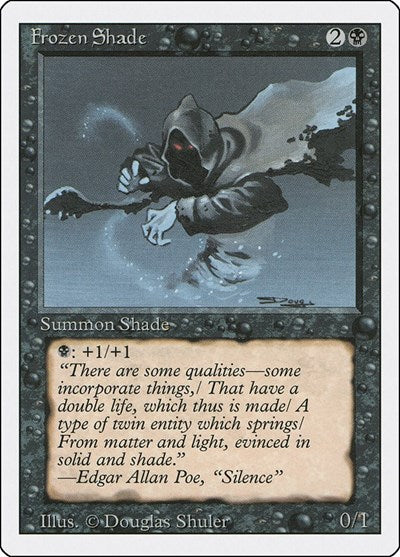 Frozen Shade (3ED) #112 Common (Heavily Played) Revised Edition Magic: 1994