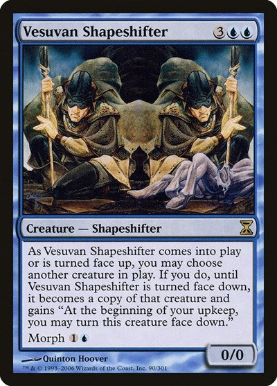 Vesuvan Shapeshifter (TSP) #90 Rare (Lightly Played) Time Spiral Magic: The Gathering: 2006