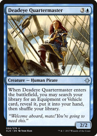 Deadeye Quartermaster (XLN) #50 Uncommon (Lightly Played) Ixalan Magic: The Gathering: 2017