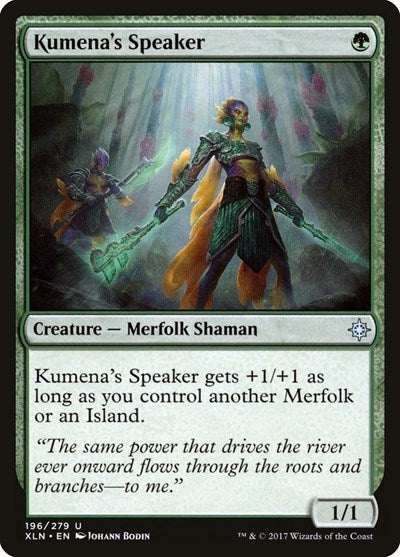 Kumenas Speaker (XLN) #196 Uncommon (Lightly Played) Ixalan Magic: 2017