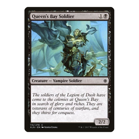 Queen's Bay Soldier (XLN) #115 Common (Lightly Played) Ixalan Magic: The Gathering: 2017