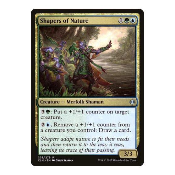 Shapers of Nature (XLN) #228 Uncommon (Lightly Played) Ixalan Magic: The Gathering: 2017