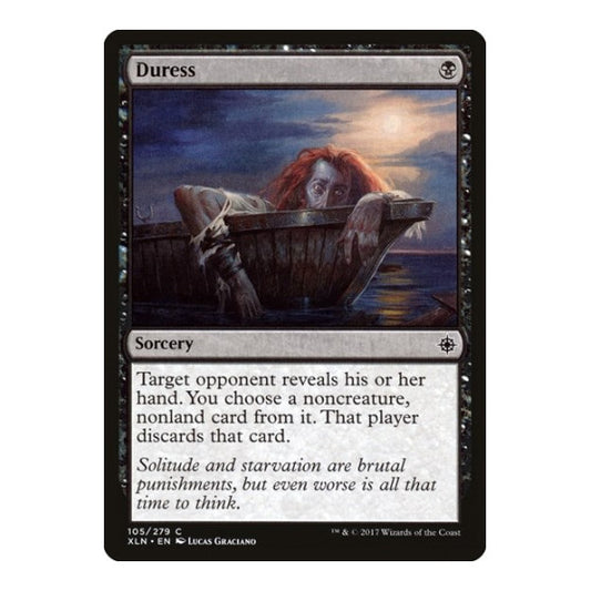 Duress (XLN) #105 Common (Lightly Played) Ixalan Magic: The Gathering: 2017