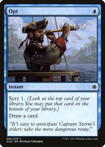 Opt (XLN) #65 Common (Lightly Played) Ixalan Magic: The Gathering: 2017