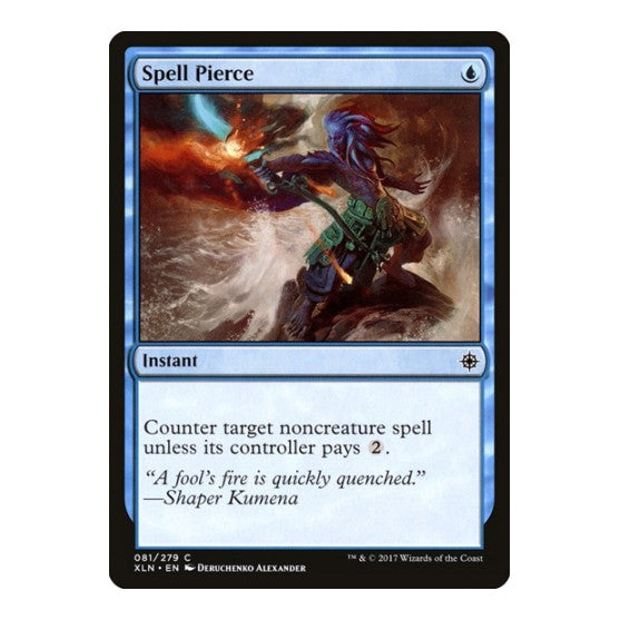 Spell Pierce (XLN) #81 Common (Lightly Played) Ixalan Magic: The Gathering: 2017