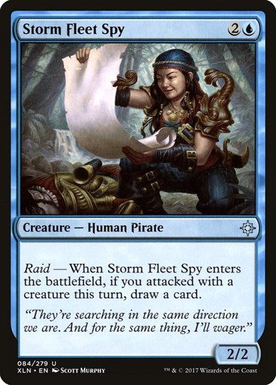 Storm Fleet Spy (XLN) #84 Uncommon (Lightly Played) Ixalan Magic: The Gathering: 2017