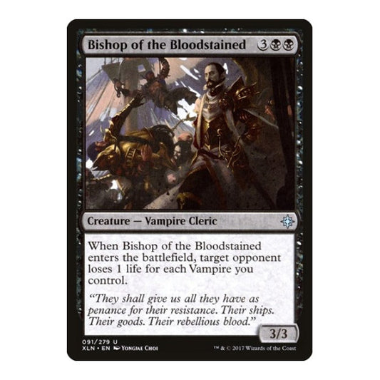 Bishop of the Bloodstained (XLN) #91 Uncommon (Lightly Played) Ixalan Magic: The Gathering: 2017