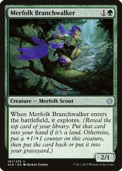 Merfolk Branchwalker (XLN) #197 Uncommon (Lightly Played) Ixalan Magic: The Gathering: 2017