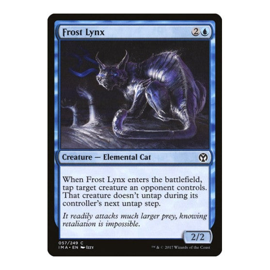 Frost Lynx (IMA) #57 Common (Lightly Played) Iconic Masters Magic: The Gathering: 2017