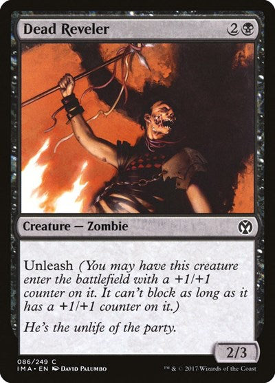 Dead Reveler (IMA) #86 Common (Lightly Played) Iconic Masters Magic: The Gathering: 2017