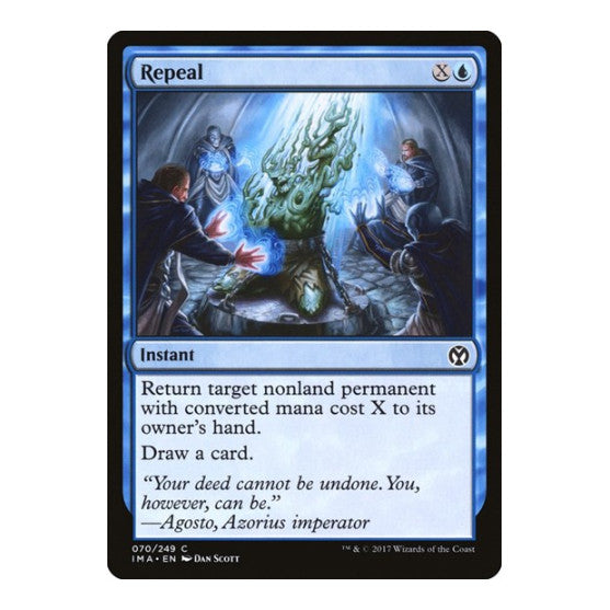 Repeal (IMA) #70 Common (Lightly Played) Iconic Masters Magic: The Gathering: 2017