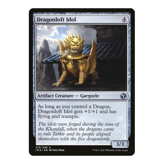 Dragonloft Idol (IMA) #215 Uncommon (Lightly Played) Iconic Masters Magic: The Gathering: 2017