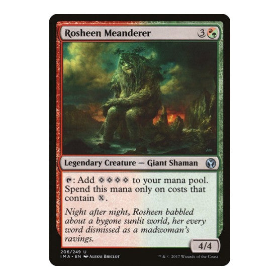 Rosheen Meanderer (IMA) #206 Uncommon (Lightly Played) Iconic Masters Magic: The Gathering: 2017