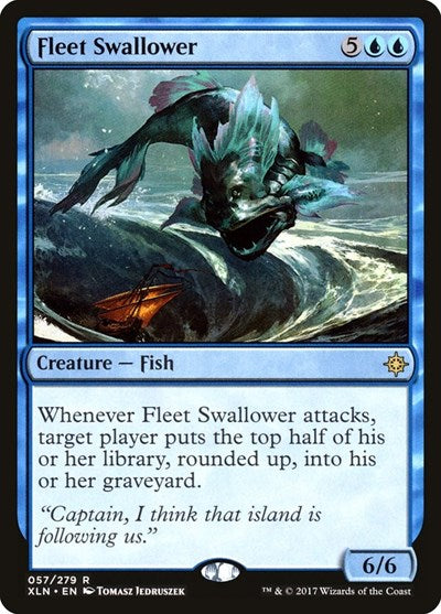 Fleet Swallower (XLN) #57 Rare (Foil Near Mint) Ixalan Magic: 2017