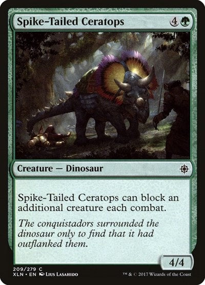 Spike Tailed Ceratops (XLN) #209 Common (Lightly Played) Ixalan Magic: The Gathering: 2017