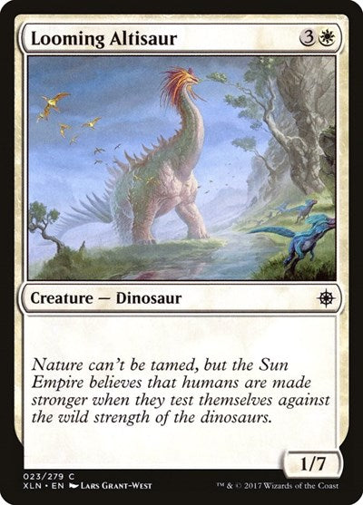 Looming Altisaur (XLN) #23 Common (Lightly Played) Ixalan Magic: The Gathering: 2017