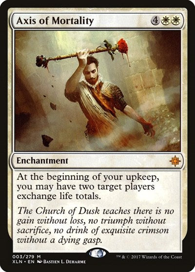 Axis of Mortality (XLN) #3 Mythic Rare (Lightly Played) Ixalan Magic: The Gathering: 2017