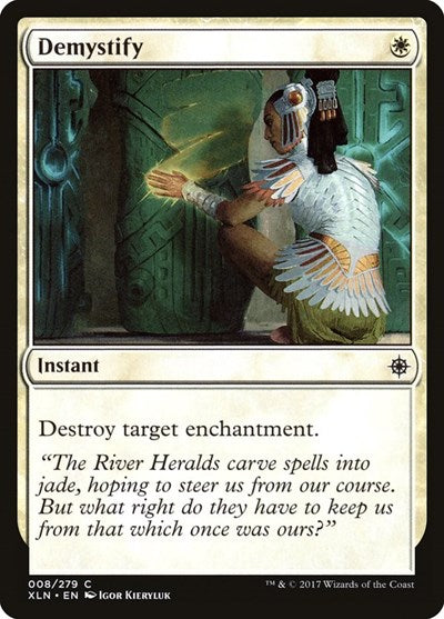 Demystify (XLN) #8 Common (Lightly Played) Ixalan Magic: The Gathering: 2017