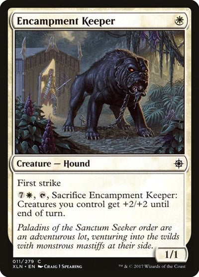 Encampment Keeper (XLN) #11 Common (Lightly Played) Ixalan Magic: The Gathering: 2017