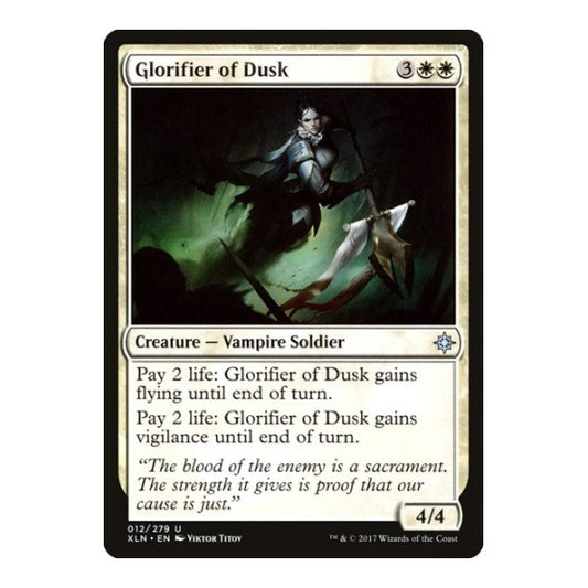 Glorifier of Dusk (XLN) #12 Uncommon (Lightly Played) Ixalan Magic: The Gathering: 2017