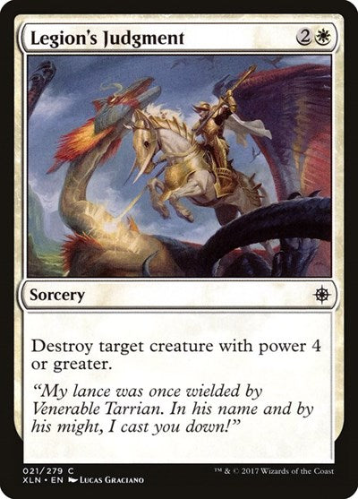 Legions Judgment (XLN) #21 Common (Lightly Played) Ixalan Magic: The Gathering: 2017