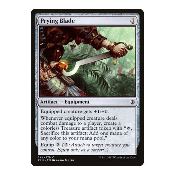 Prying Blade (XLN) #244 Common (Lightly Played) Ixalan Magic: The Gathering: 2017