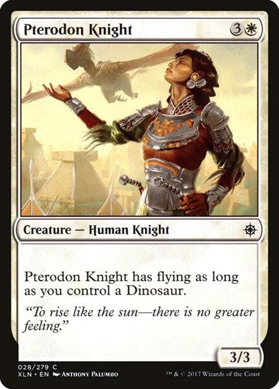 Pterodon Knight (XLN) #28 Common (Lightly Played) Ixalan Magic: The Gathering: 2017