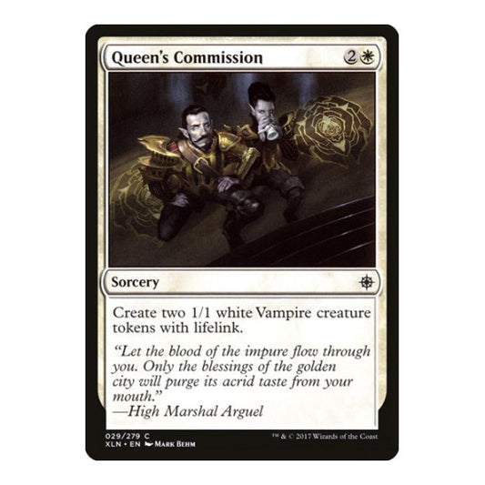 Queen's Commission (XLN) #29 Common (Lightly Played) Ixalan Magic: The Gathering: 2017