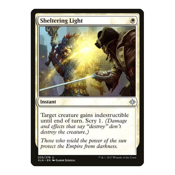 Sheltering Light (XLN) #35 Uncommon (Lightly Played) Ixalan Magic: The Gathering: 2017