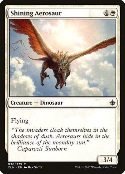 Shining Aerosaur (XLN) #36 Common (Lightly Played) Ixalan Magic: The Gathering: 2017