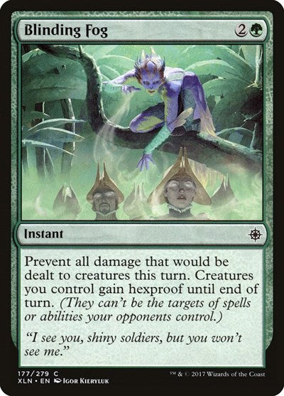Blinding Fog (XLN) #177 Common (Lightly Played) Ixalan Magic: The Gathering: 2017