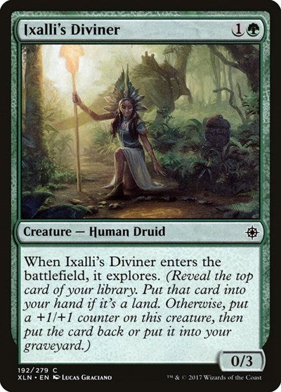 Ixallis Diviner (XLN) #192 Common (Lightly Played) Ixalan Magic: The Gathering: 2017