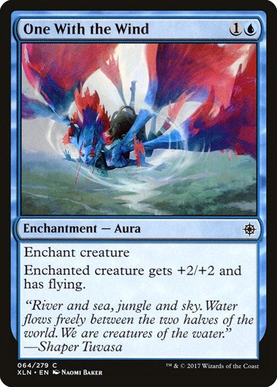 One With the Wind (XLN) #64 Common (Lightly Played) Ixalan Magic: The Gathering: 2017