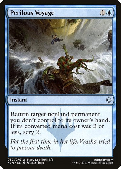 Perilous Voyage (XLN) #67 Uncommon (Lightly Played) Ixalan Magic: The Gathering: 2017