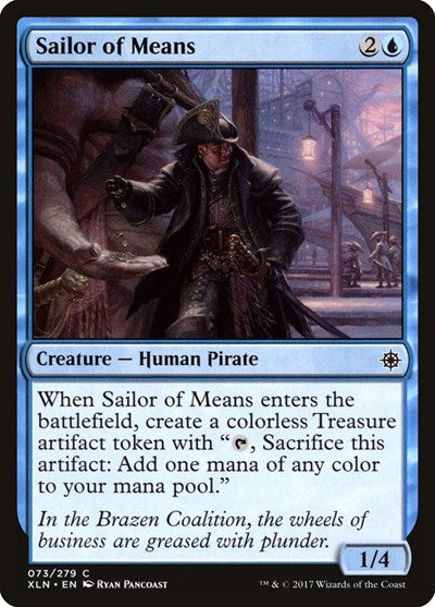 Sailor of Means (XLN) #73 Common (Lightly Played) Ixalan Magic: The Gathering: 2017