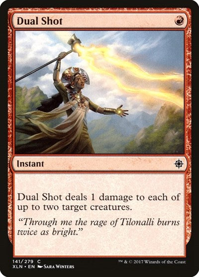 Dual Shot (XLN) #141 Common (Lightly Played) Ixalan Magic: The Gathering: 2017